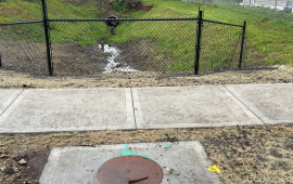 Finished Storm Drain