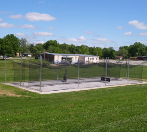 batting cages at Eagles Park 
