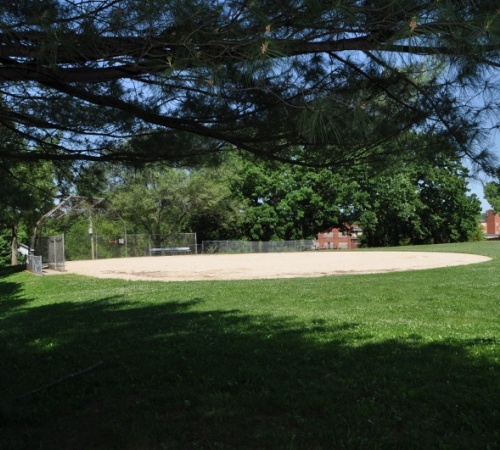 Photo of the baseball field at Southside Park