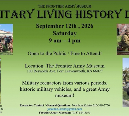 Fort Leavenworth Military Living History Day