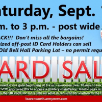 Post-Wide Yard Sale