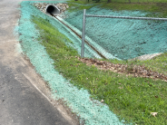 Storm Ditch with new culverts