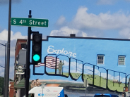 The corner of 4th and Cherokee Streets