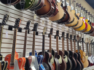 Tune Shop guitar selection