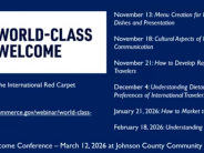 World Class Welcome