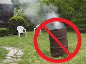Burn Barrels are no longer permitted in city limits. No Burn Barrels