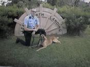 Ofc. Steve Herring and Aron Ofc. Steve Herring and Aron