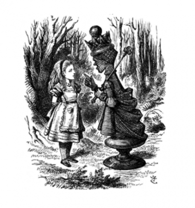 Alice and Queen