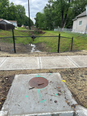 Finished Storm Drain