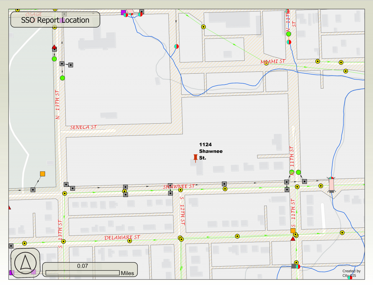 Map of SSO Location