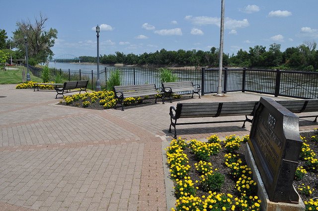 Leavenworth Landing Historic Marker