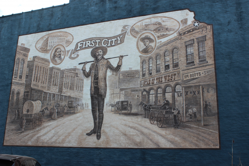 Buffalo Bill Cody Mural | Leavenworth, Kansas