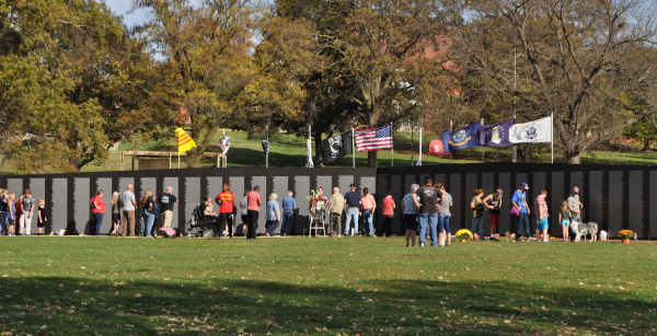 American Veterans Traveling Vietnam Wall Tribute