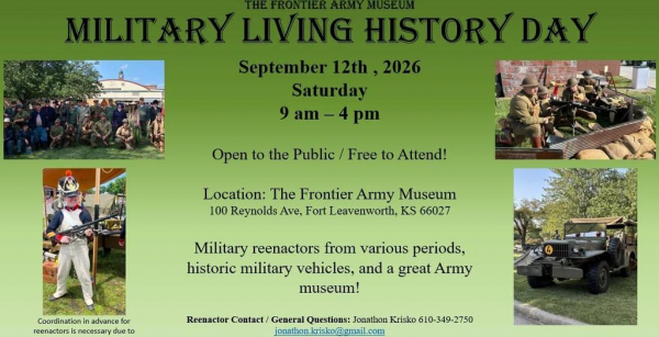 Fort Leavenworth Military Living History Day